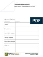 IBS Worksheet