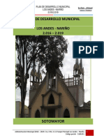 PDM Plan de Desarrollo Municipal Los Andes Sotomayor 2016 2019 - 1 PDF