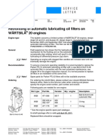 Service Letter About PArker LO Filter Exchange To B&K