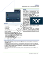 The ECB-203 Is A Microprocessor-Based Programmable