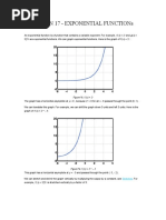 Lesson 17 - Exponential Functions