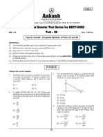 Aakash Rank Booster Test Series For NEET-2020