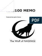 Nas100 Memo: Powered by God of Forex