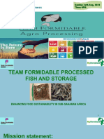 Fish Processing and Storage