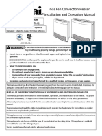 900000001-Fan Convector Installation and Operation Manual