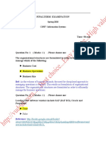 Business Cost Business Operations Business Size: CS507-Information Systems