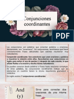 Conjuciones Coordinantes