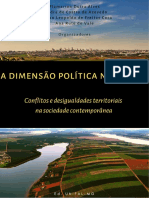 A Dimensão Política No Espaço Conflitos e Desigualdades Territoriais Na Sociedade Contemporânea