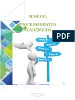 3manual de Procedimientos Académicos