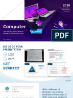 Computer PPT Template - 10 Slides - Playful