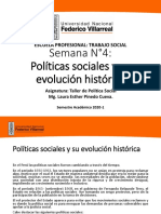 Políticas Sociales y Su Evolución Historica PDF