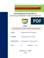 Monografía Cosa Juzgada Fraudulenta PDF