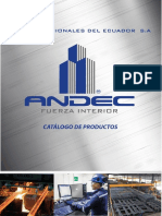 Catalogo de Productos Andec