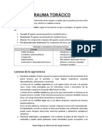 Trauma Torácico PDF