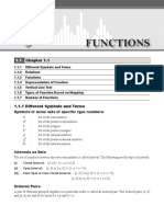 Differential Calculus - Chapter01 - Functions PDF