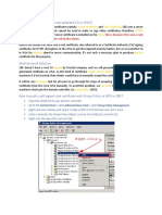 WSA (Distributing Self-Signed CA Via GPO)