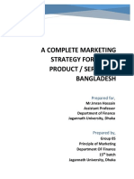 Fin 1203 Group Assignment A Complete Marketing Strategy