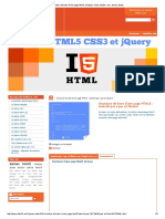 Structure de Base D'une Page html5 - Doctype, Meta, Header, Nav, Article, Footer