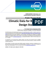 Climatic Data For Building Design Standards: - Public Review Draft