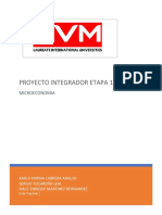 Proyecto Integrador Etapa 1 Microeconomia