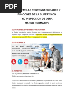 Funciones Supervisor Obra