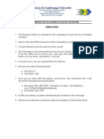 Ateneo de Zamboanga University: Directions