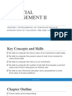 Financial Management Ii: Chapter 5 (Fundamental of Corporate Finance) Introduction To Valuation: The Time Value of Money