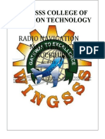 Radio Navigation Maintenance Procedures