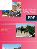 Seven Wonders of The World