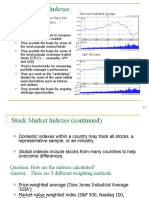 Stock Market Indexes: " Everybody Talks About Them But Few People Understand Them "