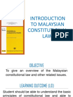 Chapter 4 - Introduction To Constitutional Law