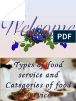 Types of Food Services System