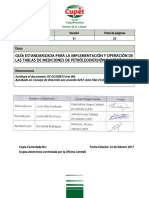 Guia para Las Tablas de Mediciones de Petróleo OC-MM 01 G 08