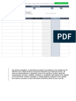 Key Performance Indicators (Kpi) Tracker Worksheet Template: Company Name