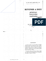 CARRA de VAUX SAINT CYR Bruno, Revenir À Dieu. Pénitence, Conversion, Confession, Paris, Cerf, 1967, 480 P.