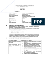 Silabo Tecnicas y Procedimientos de Auditoria