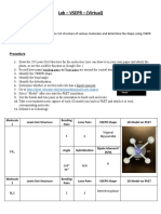 Virtual VSEPR Lab Activity