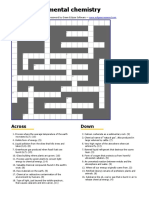 9g - Environmental Chemistry: Across Down