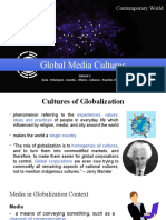 Global Media Cultures Group 3A Report