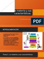 Unidad 2. La Materia y Sus Características