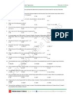 Weekly Exam 3: Probability and Statistics/ Trigonometry