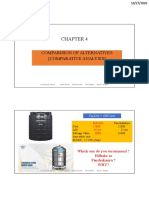 Chapter 4 - Comparison of Alternatives