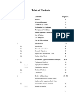 Table of Contents