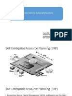 4 Using SAP Business Suite To Automate Business Processes