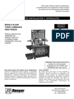 Manual de Instalación y Operación de Un Torno