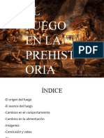 El Fuego en La Prehistoria