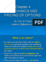 Mechanics and Pricing of Options