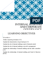 Chapter 3 - IA and Corporate Governance STDT