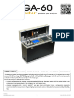 Features Technical Data Sensors Equipment Appearance: Characteristic