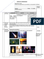 Sesion de Ciencia y Tecnologia - Fuentes de Luz